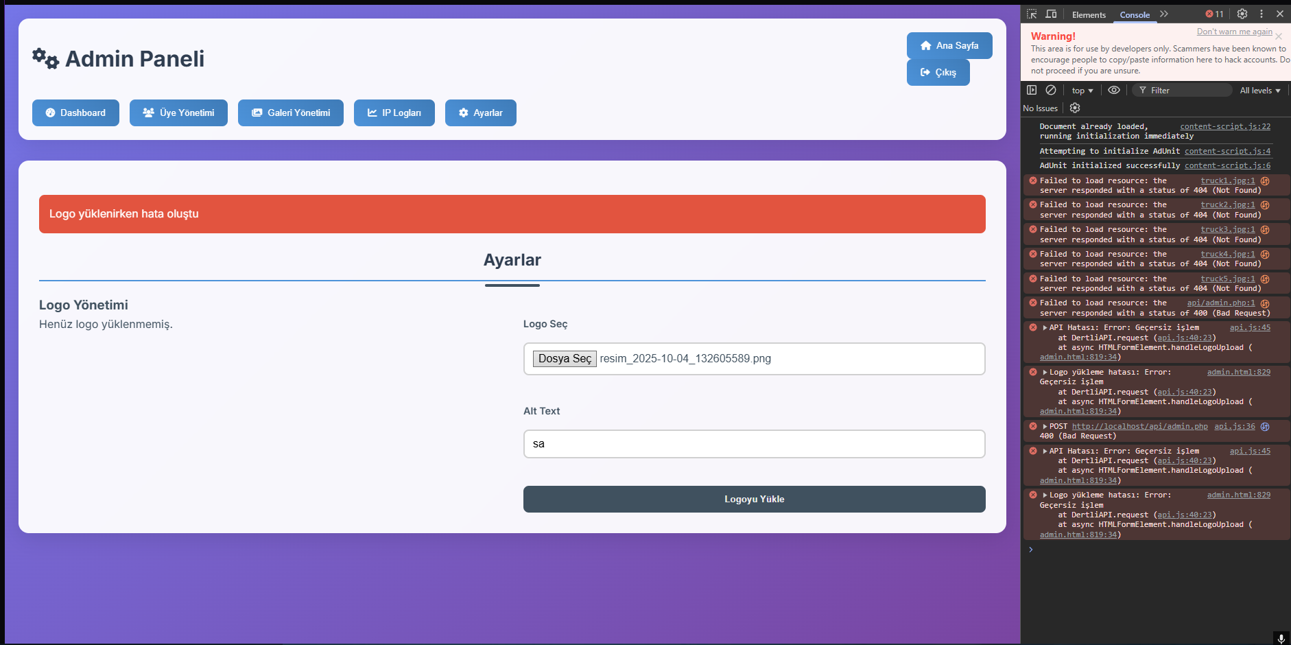 Dertli Logistics Logo